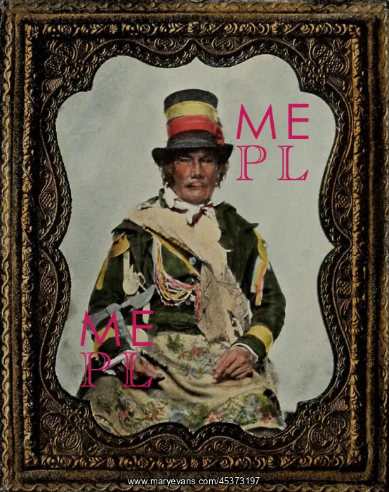 : Oshawahnah, a Chippewa Chief, was Tecumsehs : Oshawahnah, a Chippewa Chief, was Tecumsehs