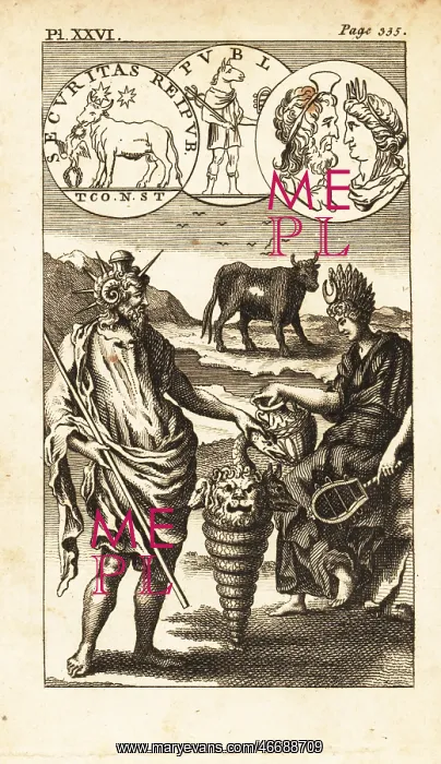 : Osiris / Serapis, Apis and Isis : Osiris / Serapis, Apis and Isis