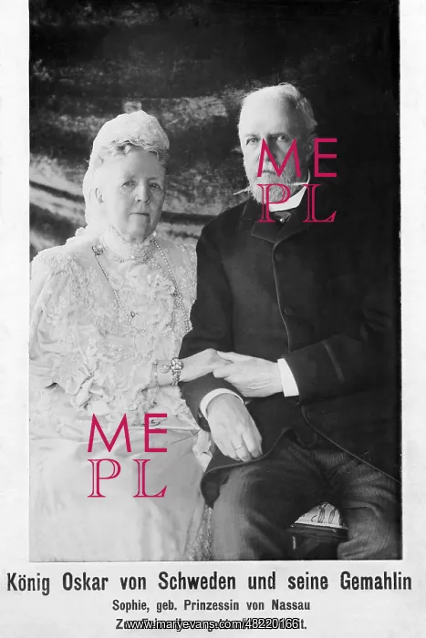 : Oskar II. - king - Sweden - Bernadotte - Gemahl von Sophie von Nassau - : Oskar II. - king - Sweden - Bernadotte - Gemahl von Sophie von Nassau -
