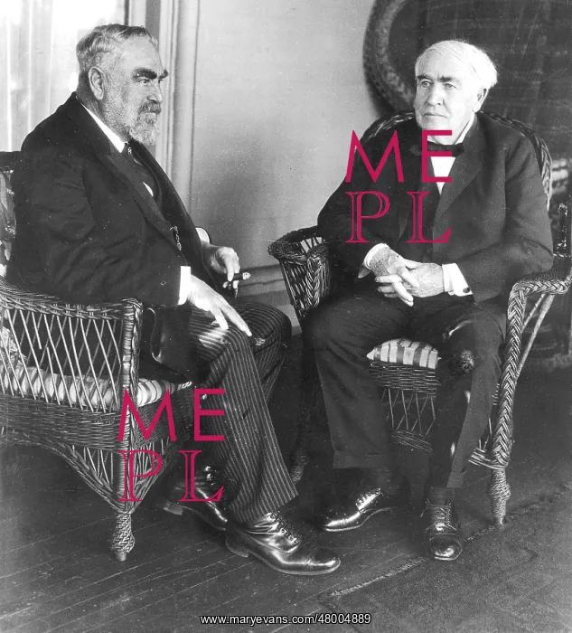 : Oskar von Miller and Thomas Edison : Oskar von Miller and Thomas Edison