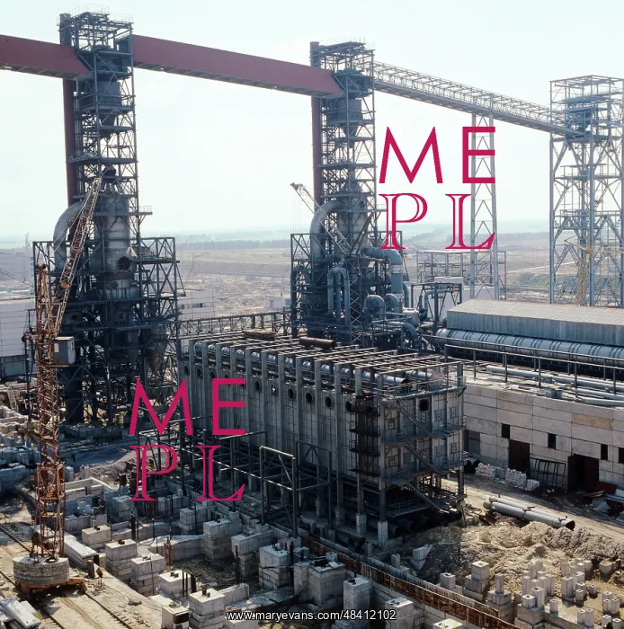 : Oskol Electrometallurgical Plant, 1982 : Oskol Electrometallurgical Plant, 1982