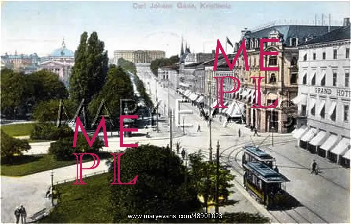 : OSLO / KARL JOHANS GADE : OSLO / KARL JOHANS GADE