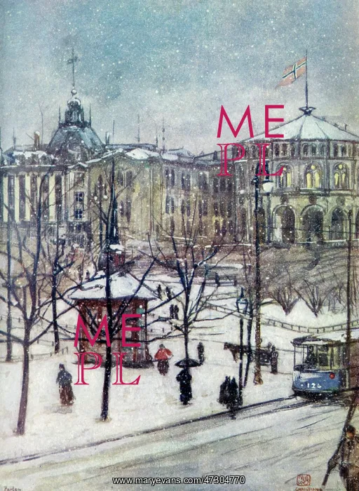 : OSLO / SNOW / STORTHING 1905 : OSLO / SNOW / STORTHING 1905