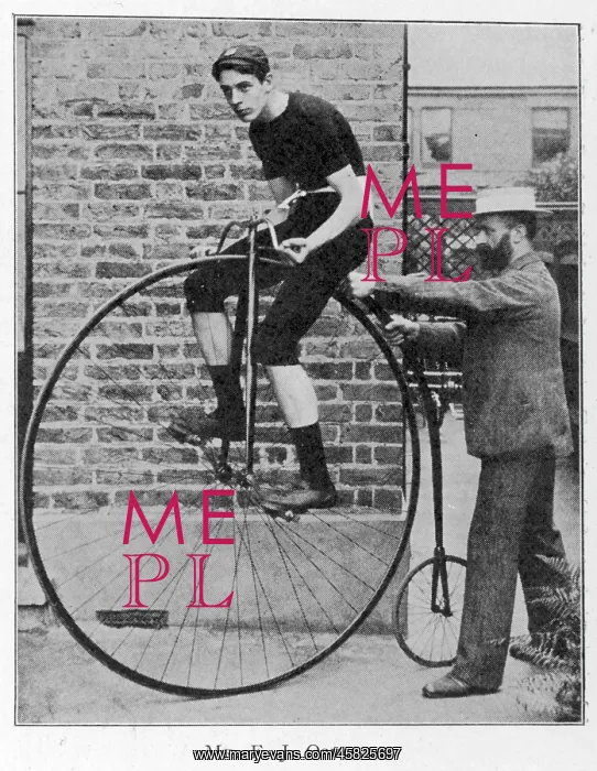 : Osmond on Pennyfarthing : Osmond on Pennyfarthing