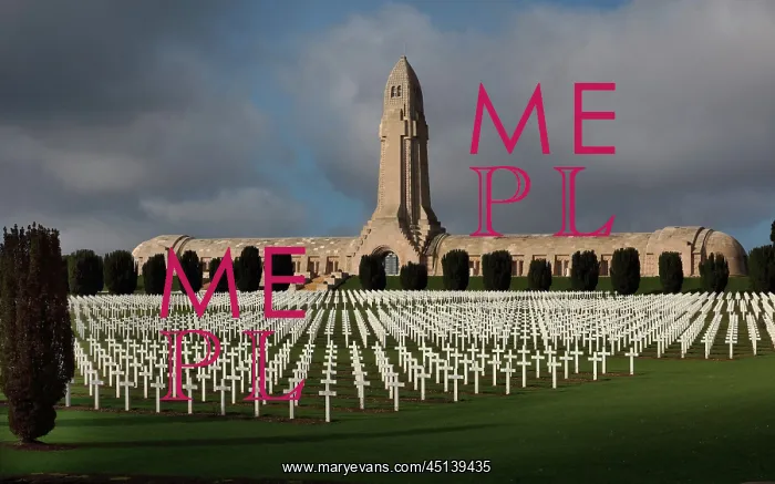  : Ossuaire de Douaumont and cemetery, Verdun, Lorraine, France