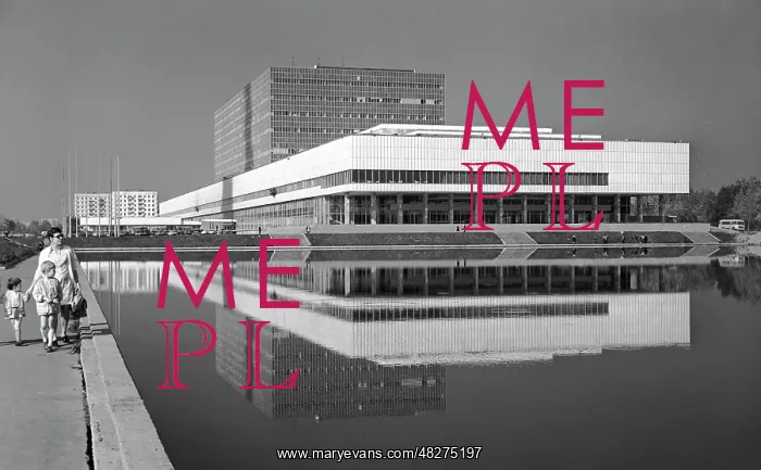 : Ostankino TV centre, 1970 : Ostankino TV centre, 1970