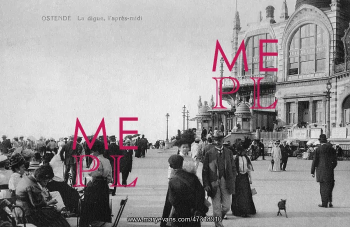  : OSTEND / LA DIGUE 1913