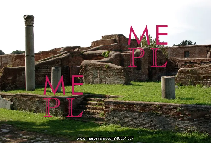  : Ostia Antica. Curia