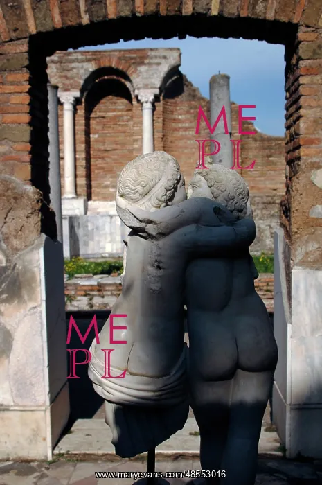 : Ostia Antica. House of Cupid and Psyche. Detail : Ostia Antica. House of Cupid and Psyche. Detail