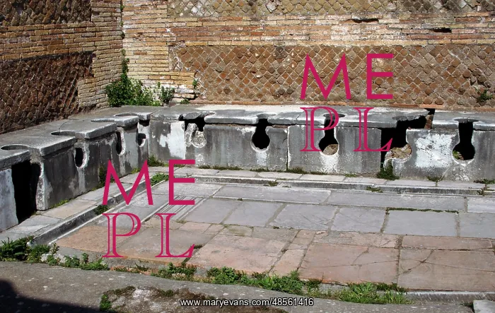 : Ostia Antica. Latrine : Ostia Antica. Latrine