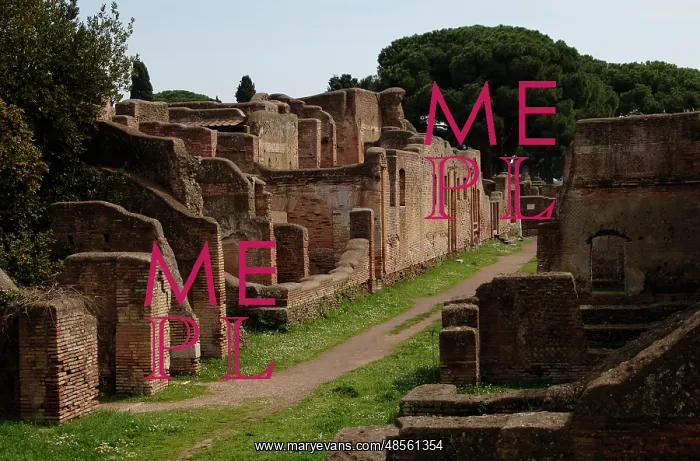  : Ostia Antica. Remains