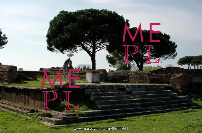 : Ostia Antica. Temple of Hercules : Ostia Antica. Temple of Hercules