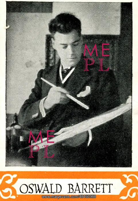  : Oswald Barrett, artist and illustrator