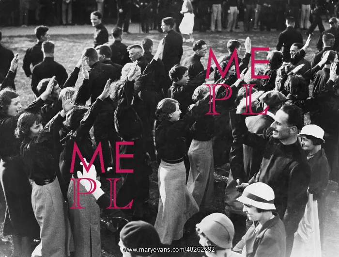 : Oswald Mosley in Hyde Park, 1934 : Oswald Mosley in Hyde Park, 1934