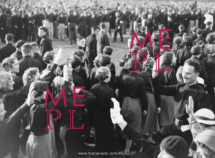 : Oswald Mosley in Hyde Park, 1934 : Oswald Mosley in Hyde Park, 1934