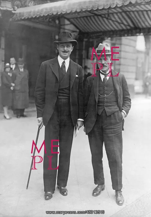 : Oswald Mosley and Ramsay Macdonald in Berlin, 1928 : Oswald Mosley and Ramsay Macdonald in Berlin, 1928