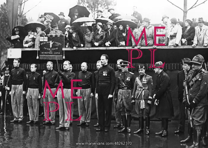 : Oswald Mosley in Rome, 1933 : Oswald Mosley in Rome, 1933