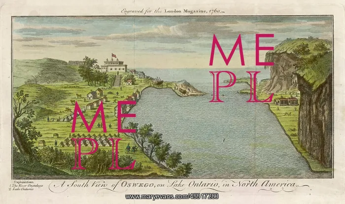 : OSWEGO, 1750 : OSWEGO, 1750