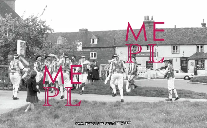  : Otford, Morris Dancing c1955