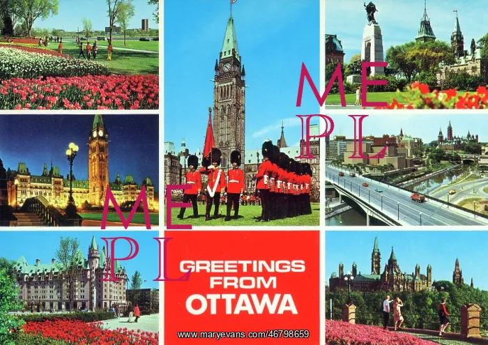 : Ottawa, Canada - Greetings from Ottawa multi-view postcard : Ottawa, Canada - Greetings from Ottawa multi-view postcard