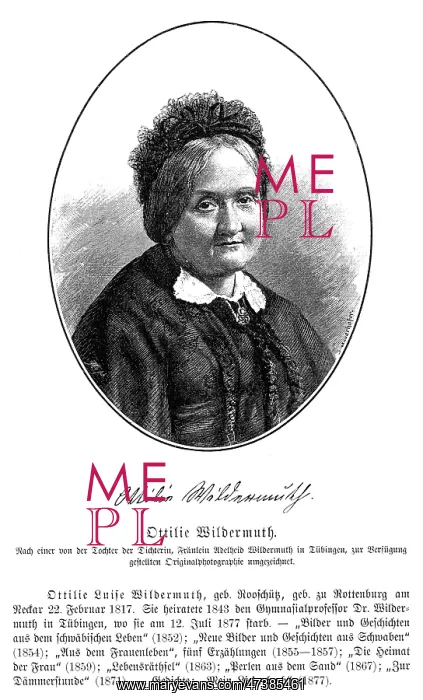  : OTTILIE WILDERMUTH