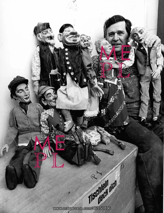 : Otto Bille, puppet jubilee, Munich, Germany : Otto Bille, puppet jubilee, Munich, Germany