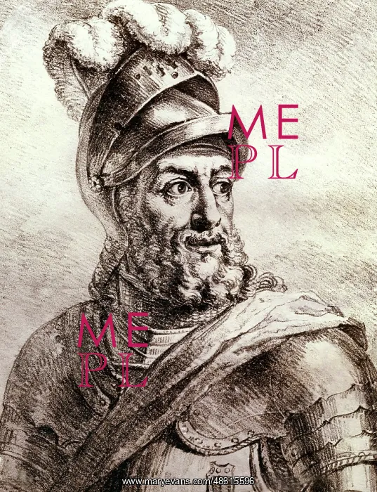  : Otto I. This painting shows a portrait of Otto I