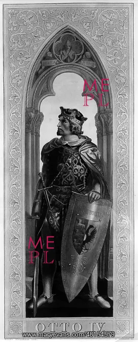 : Otto IV, emperor, king, Welfe, Sohn Heinrichs des Loewen, 01.01.1176-31.12.1218 : Otto IV, emperor, king, Welfe, Sohn Heinrichs des Loewen, 01.01.1176-31.12.1218