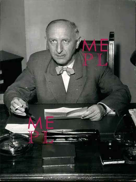 : Otto Suhr elected Mayor of West Berlin, Germany : Otto Suhr elected Mayor of West Berlin, Germany