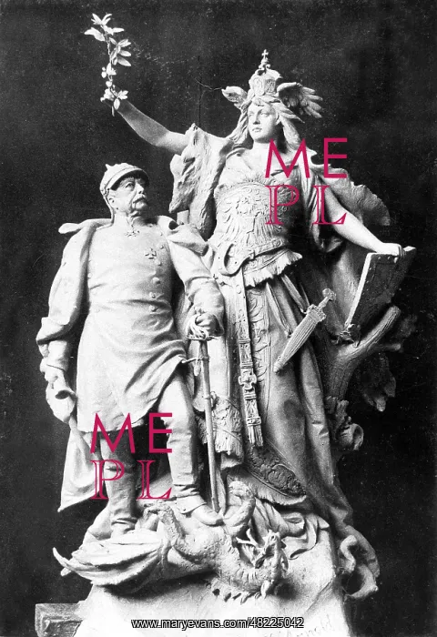 : Otto von Bismarck and Germania : Otto von Bismarck and Germania