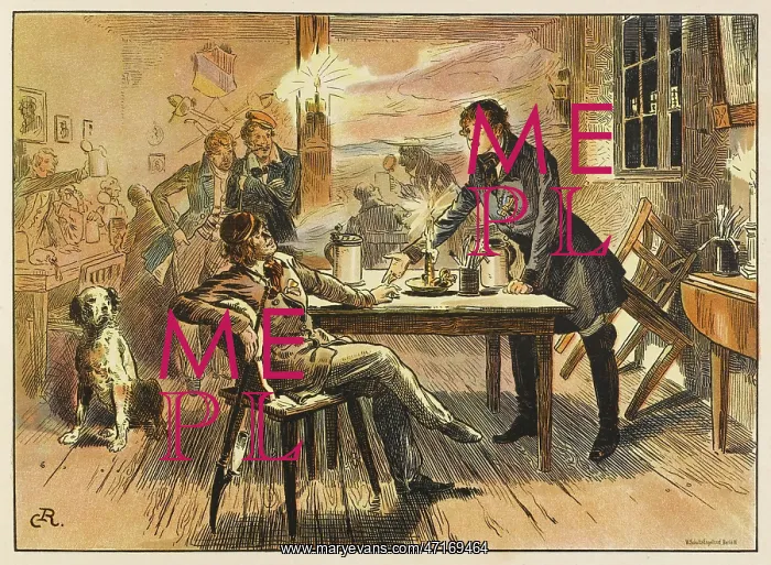 : Otto von Bismarck when a student, 1833 : Otto von Bismarck when a student, 1833