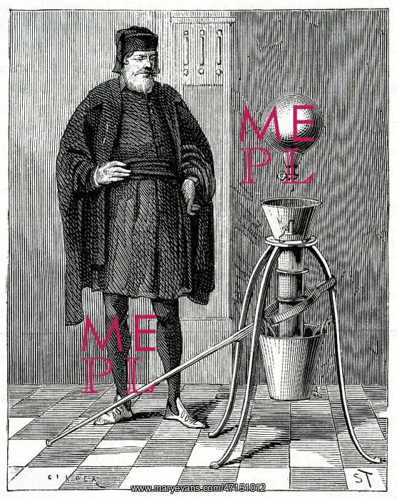 : Otto von Guericke with his Pneumatic Machine : Otto von Guericke with his Pneumatic Machine
