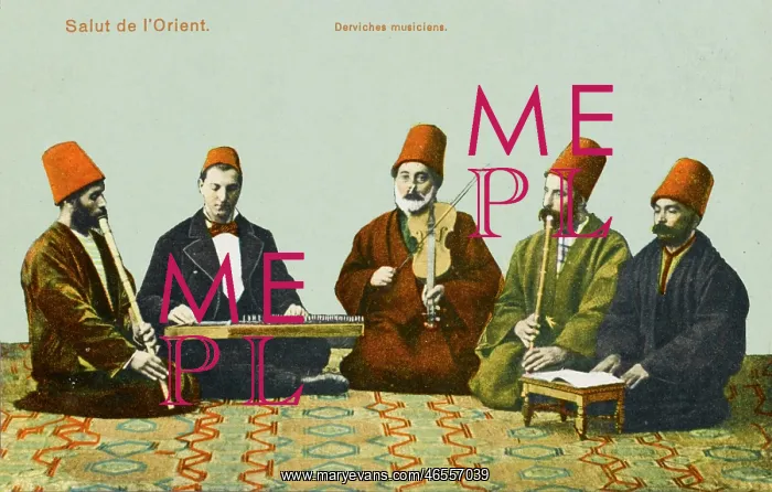 : Ottoman Empire - Dervish Musicians : Ottoman Empire - Dervish Musicians