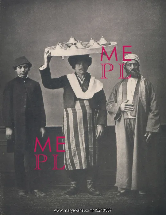 : The Ottoman Empire, studio portrait of models ? : The Ottoman Empire, studio portrait of models ?