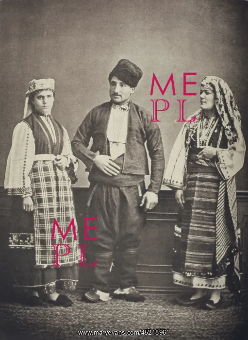  : The Ottoman Empire, studio portrait of models ?