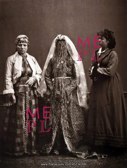 : The Ottoman Empire, studio portrait of models ? : The Ottoman Empire, studio portrait of models ?
