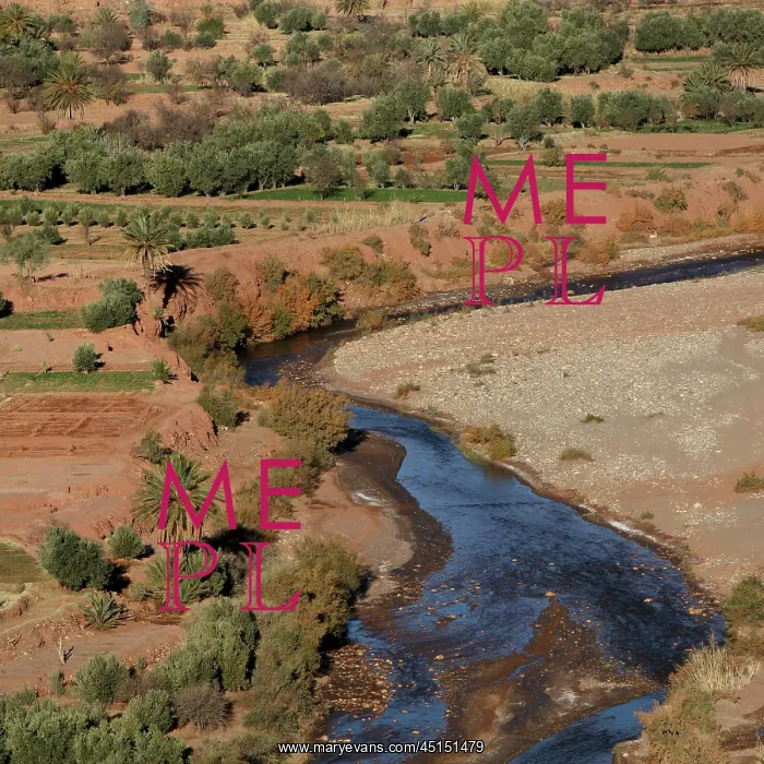 : Oued Marghen river, Morocco : Oued Marghen river, Morocco
