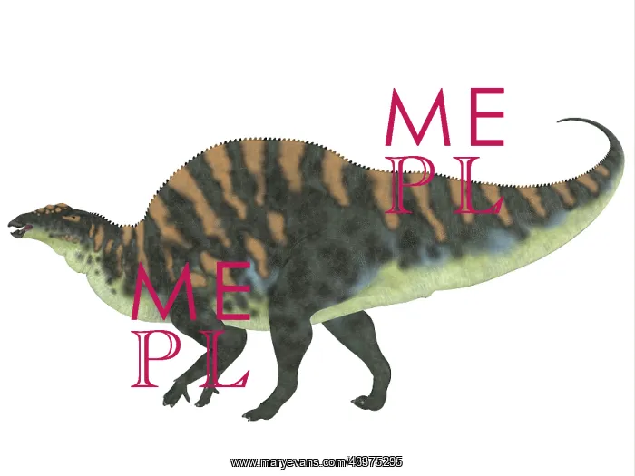 : Ouranosaurus dinosaur, white background : Ouranosaurus dinosaur, white background