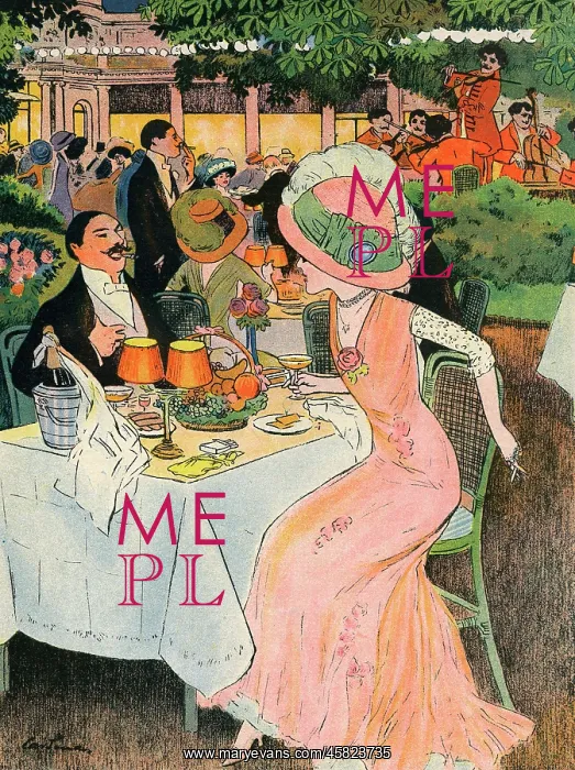 : OUTDOOR RESTAURANT 1909 : OUTDOOR RESTAURANT 1909