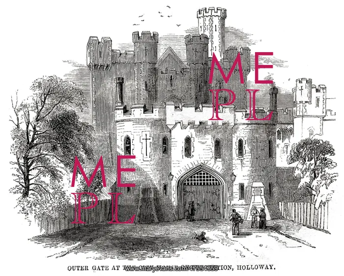  : Outer gate at Holloway Prison
