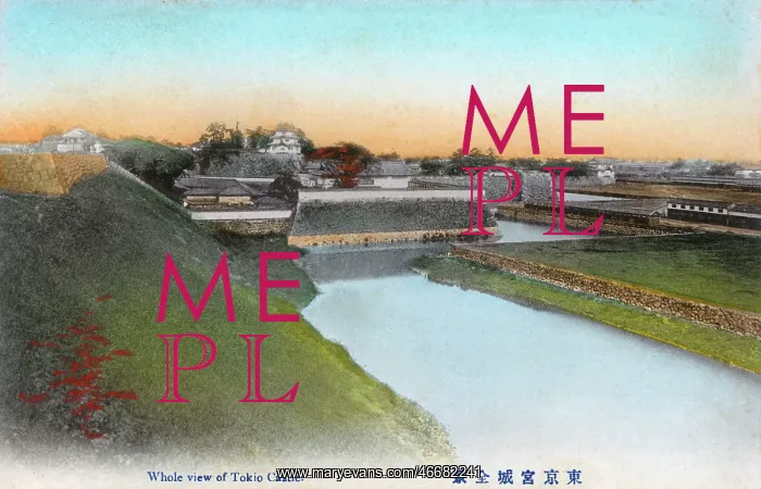  : The outer moat around Edo Castle, Tokyo, Japan