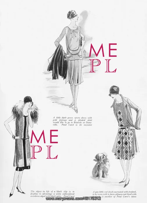 : Three outfits from Paul Caret designed specifically : Three outfits from Paul Caret designed specifically
