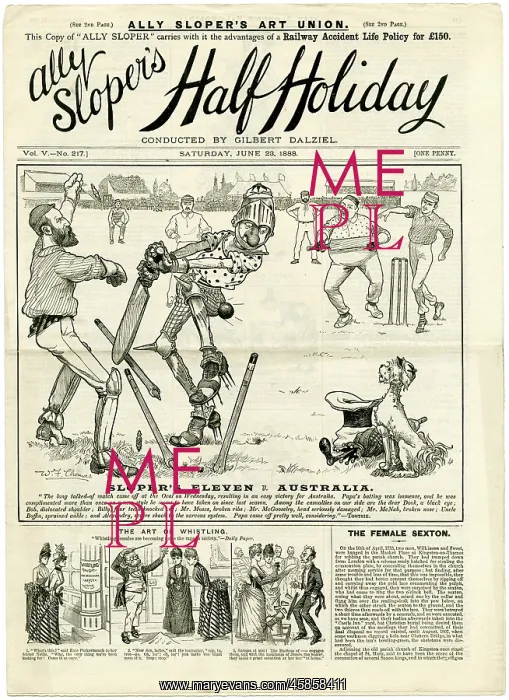 : At the Oval / Ally Sloper : At the Oval / Ally Sloper