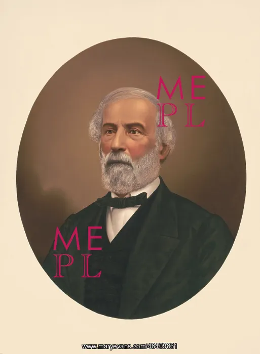 : Oval portrait of Robert E. Lee, circa 1865-1870 : Oval portrait of Robert E. Lee, circa 1865-1870