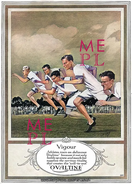 : Ovaltine advertisement, 1928 : Ovaltine advertisement, 1928