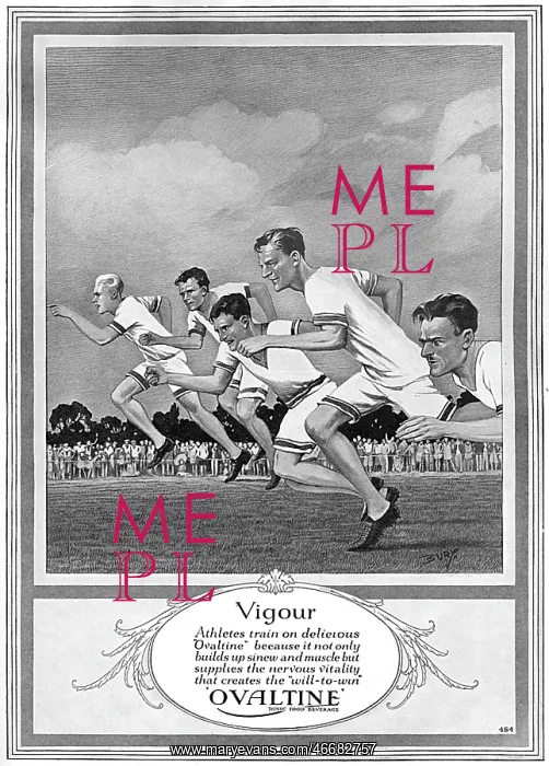 : Ovaltine advertisement, 1928 : Ovaltine advertisement, 1928