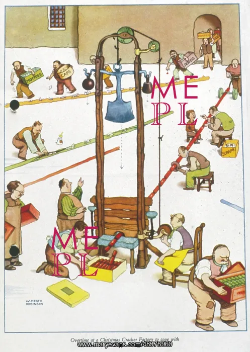 : Overtime at a Christmas cracker factory : Overtime at a Christmas cracker factory