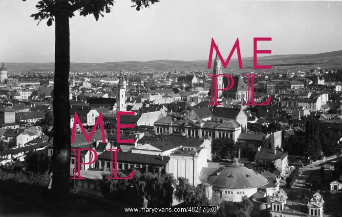 : Overview of Cluj in Romania, 1940 : Overview of Cluj in Romania, 1940