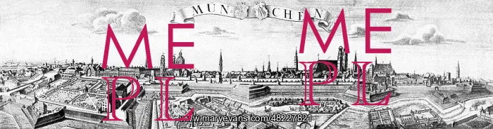 : Overview of Munich, 1700 : Overview of Munich, 1700