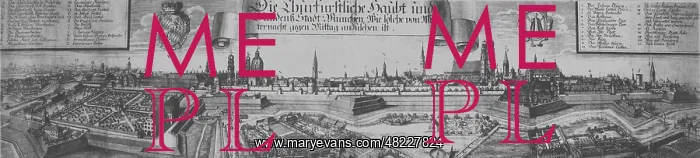 : Overview of Munich, 1700 : Overview of Munich, 1700
